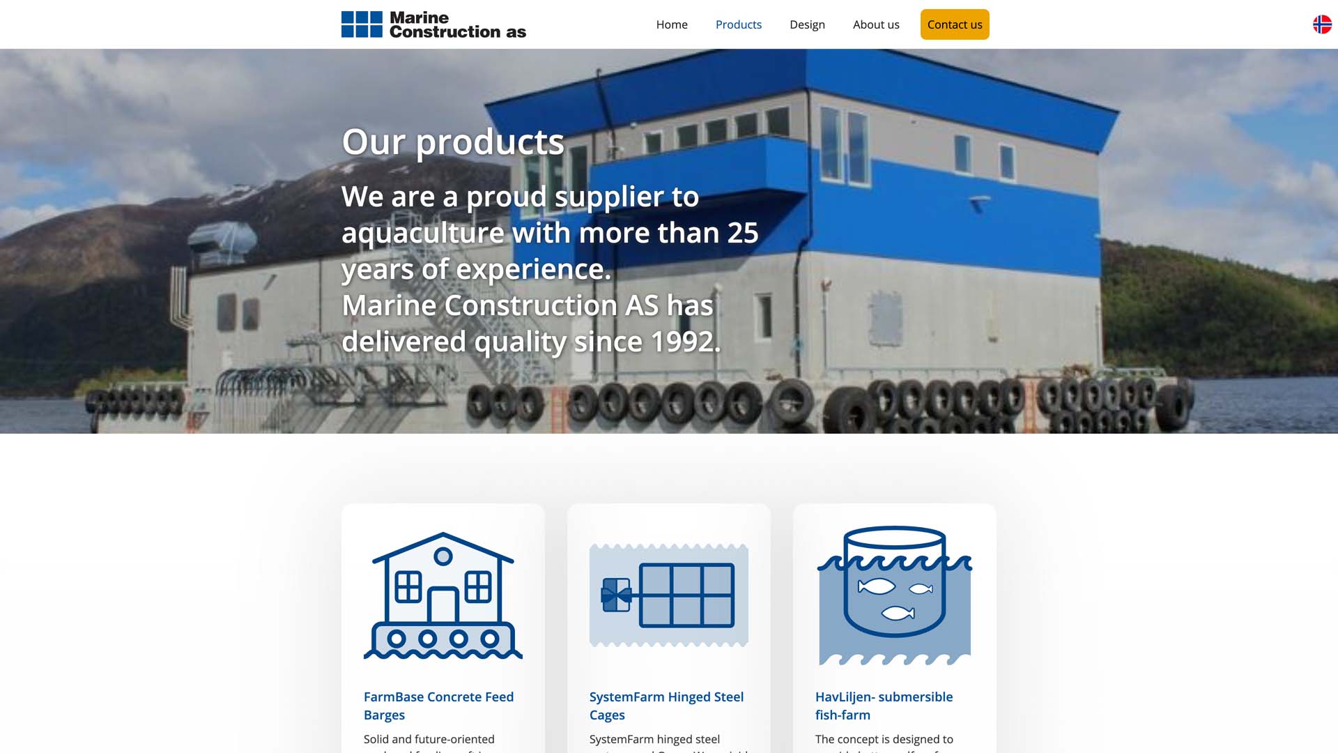 Products | Marine Construction AS